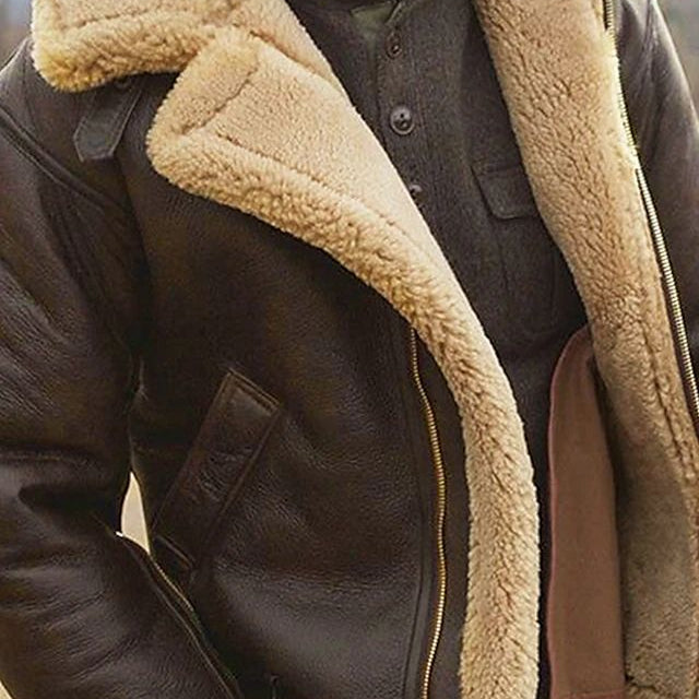 Jules - Veste Épaisse En Fourrure Polaire Pour Homme