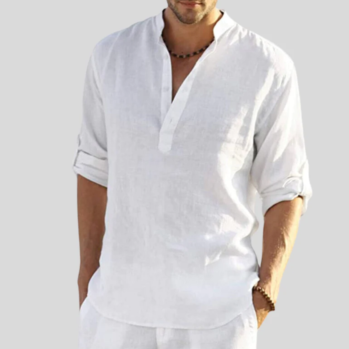 Adriano – Chemise en lin pour homme