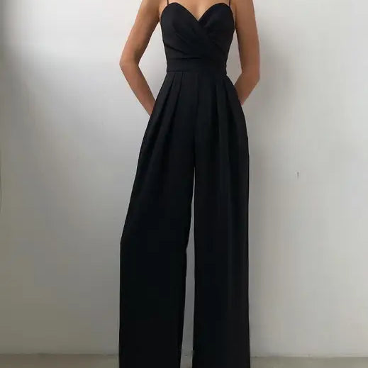 Combinaison élégante sans manches pour femme