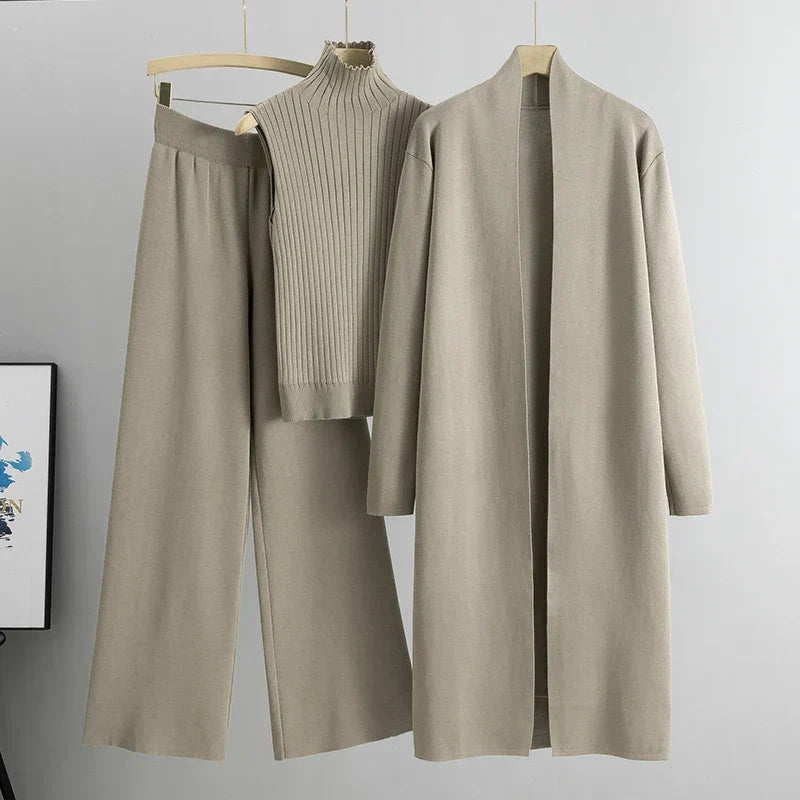 Zara - Ensemble d'hiver trois pièces confortable pour femme