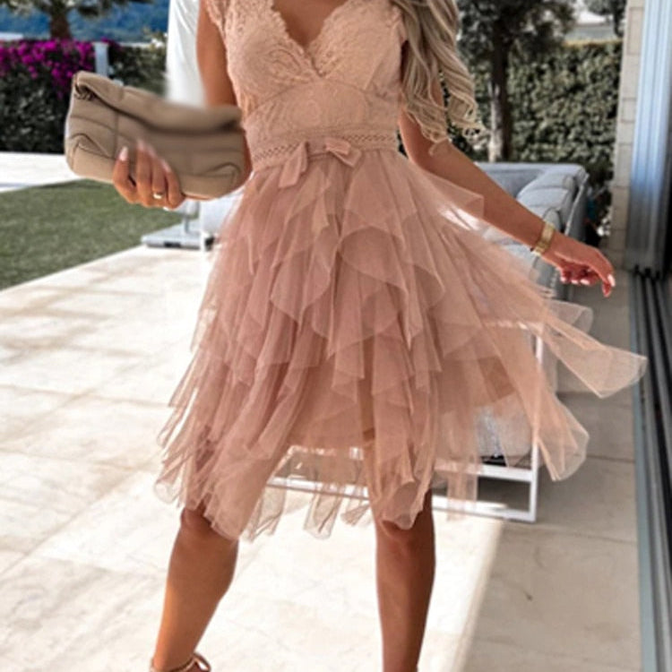 Une robe romantique et gaie