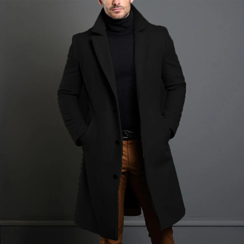 Manteau en laine de haute qualité pour homme