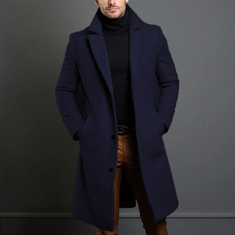 Manteau en laine de haute qualité pour homme