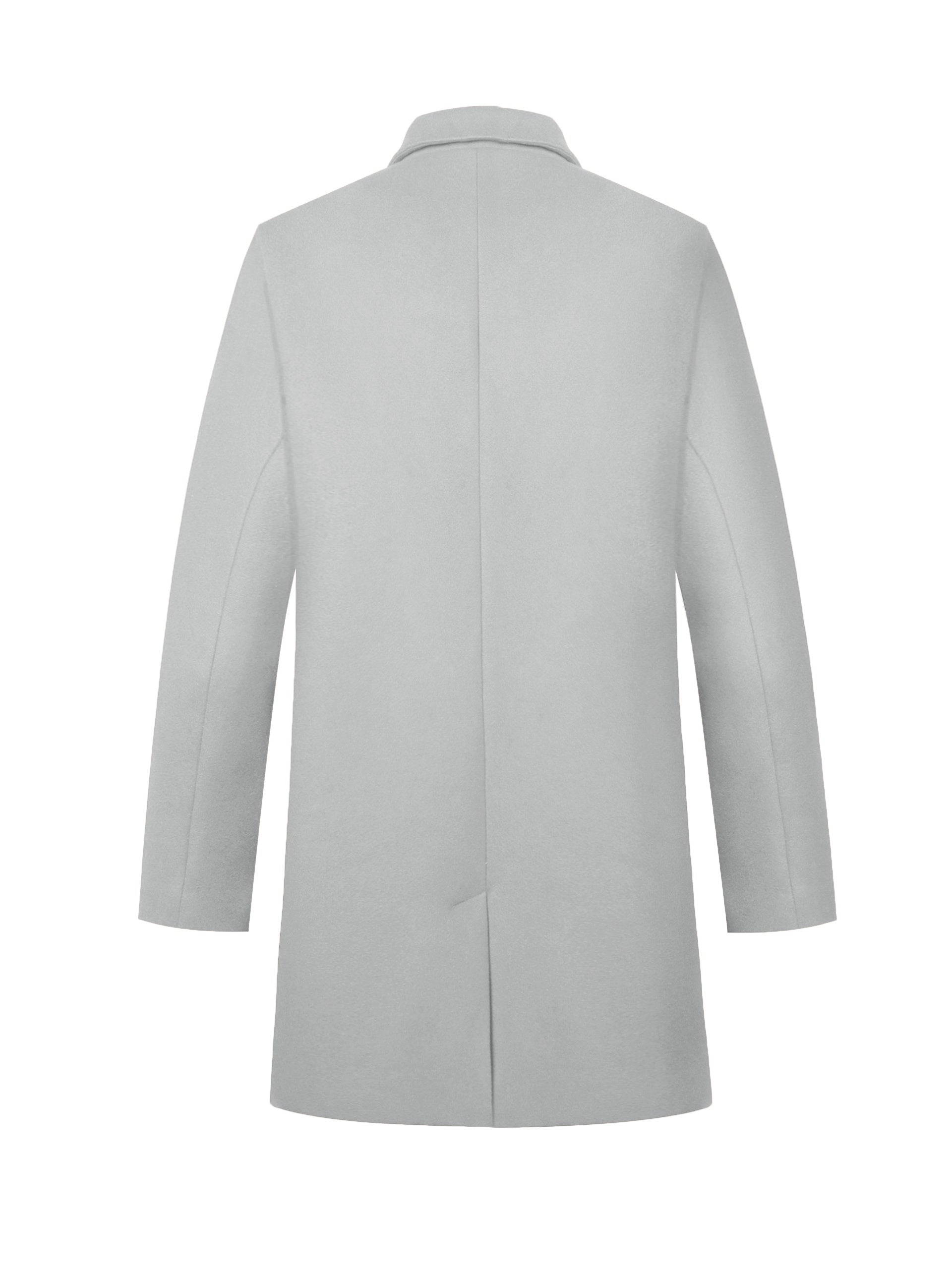 Élégante veste d'hiver à boutonnage simple pour homme | Idéale pour l'hiver