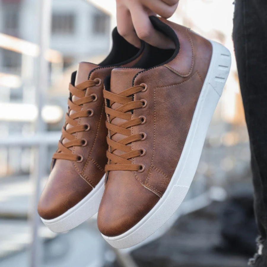 Baskets en cuir élégantes pour hommes