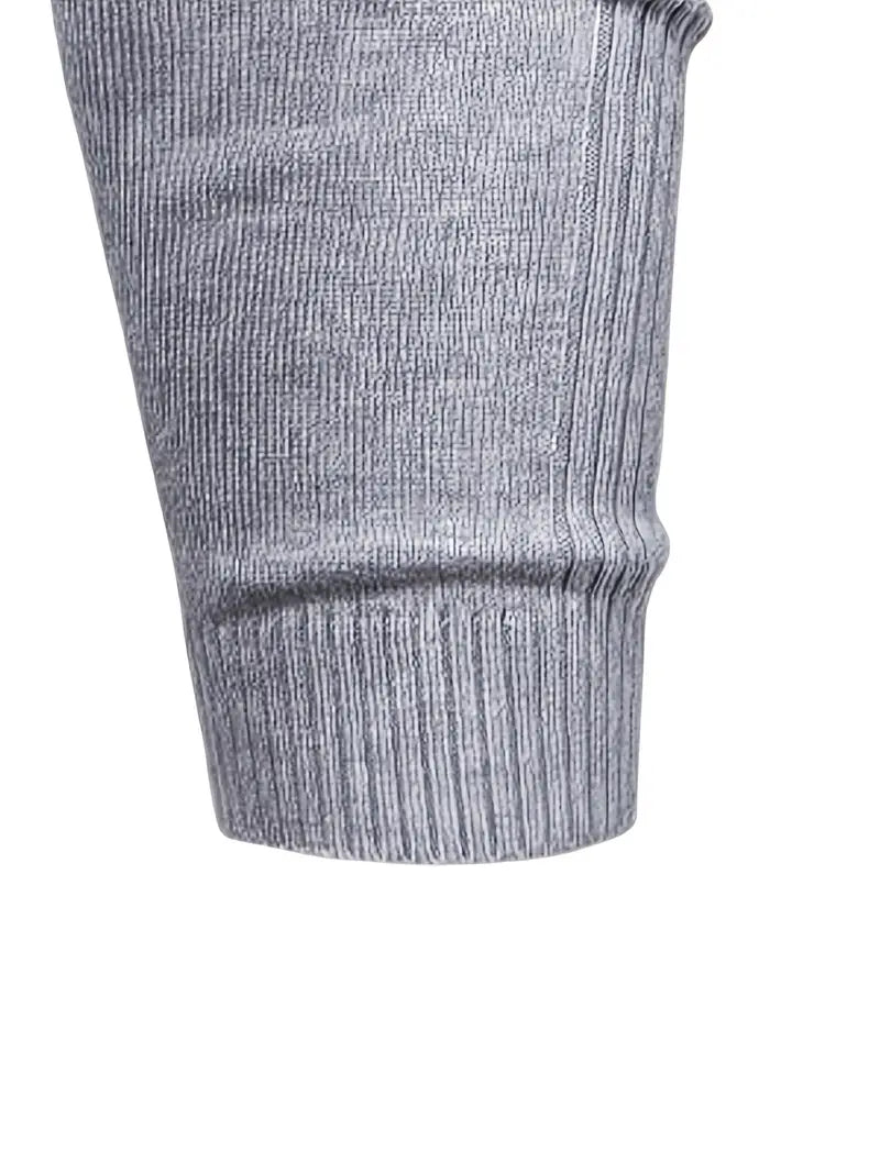 Pull à col roulé pour homme - Coupe slim - Maille douce - Manches longues Tenue décontractée chic