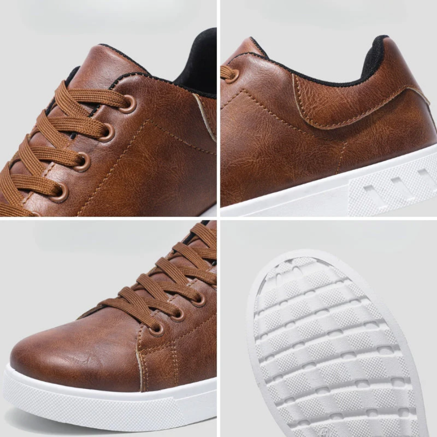 Baskets en cuir élégantes pour hommes