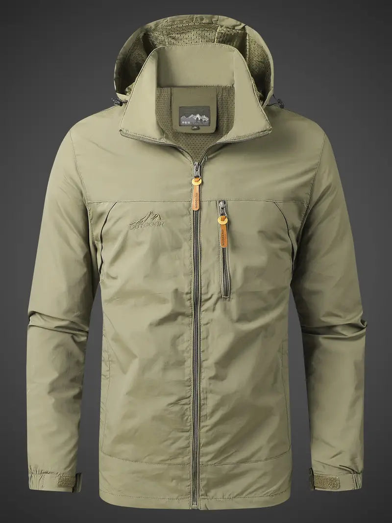Veste outdoor pour homme, imperméable et coupe-vent, pour toutes les activités