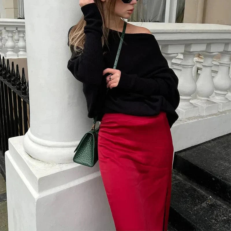 Piper - Pull ample - Classique - Haute qualité Style moderne - Idéal pour l'automne