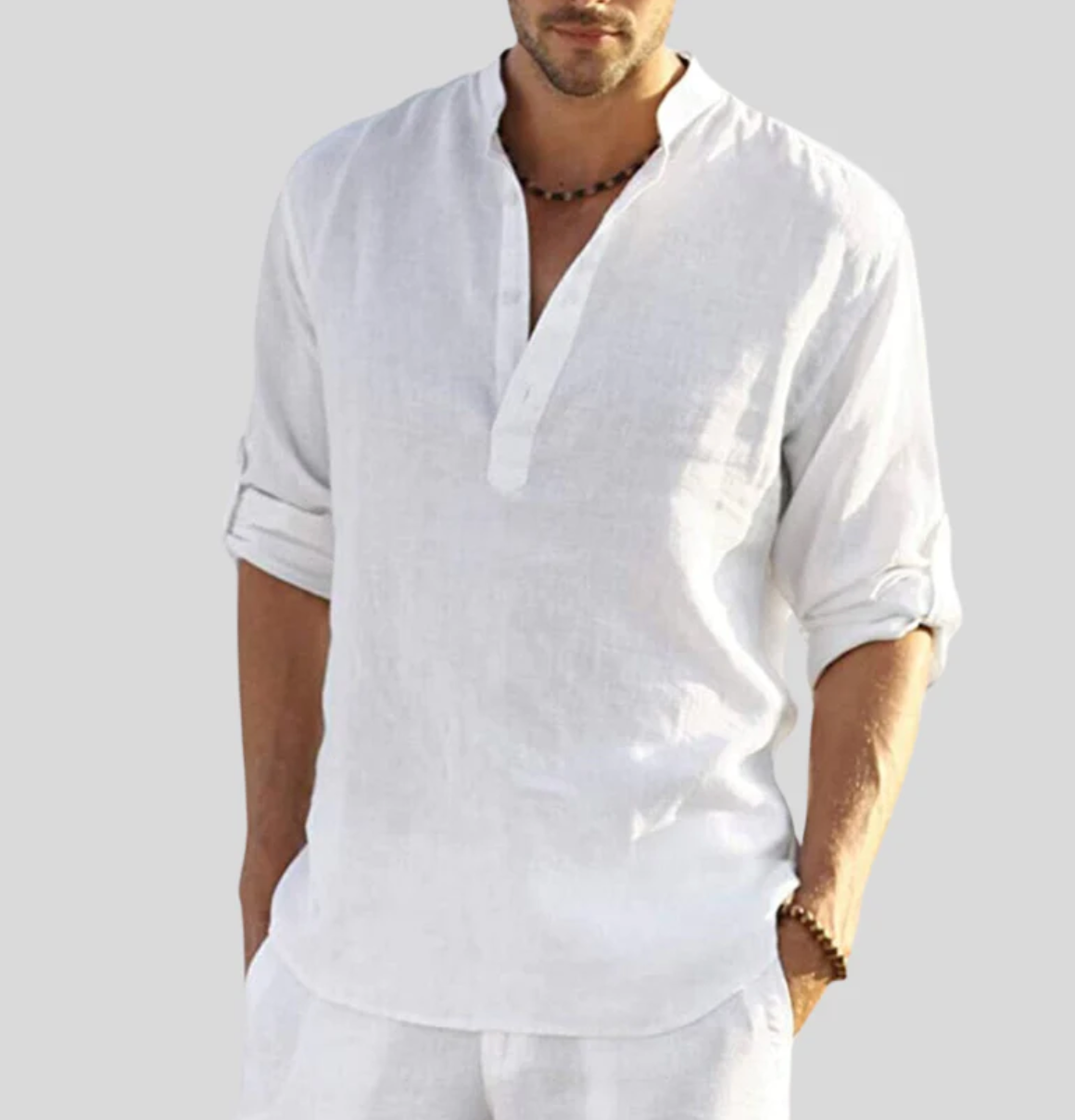 Adriano – Chemise en lin pour homme