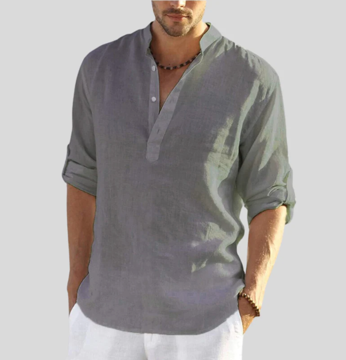 Adriano – Chemise en lin pour homme