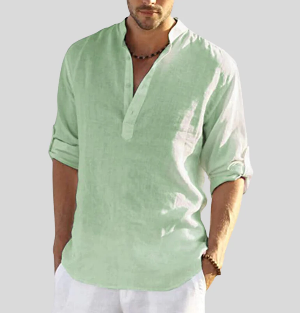 Adriano – Chemise en lin pour homme