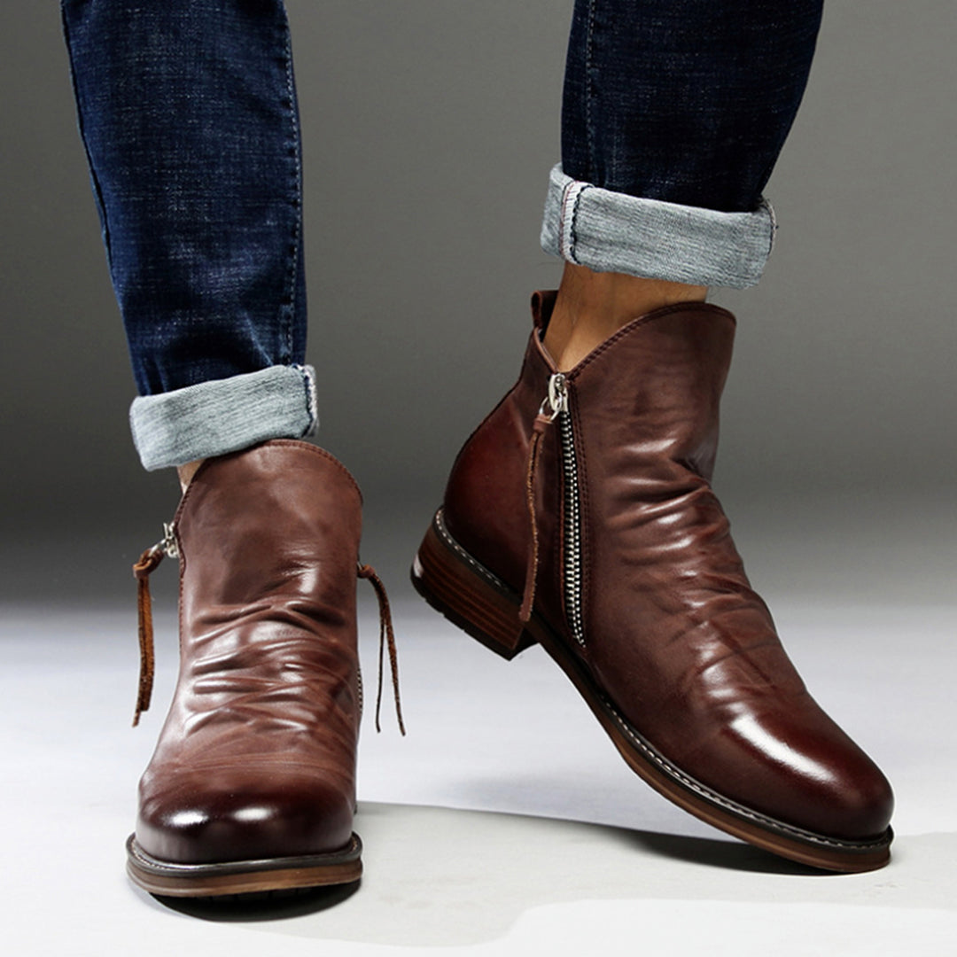 Hugo - Bottes élégantes à fermeture éclair pour toutes les saisons pour hommes