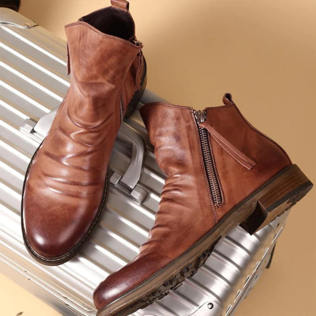 Hugo - Bottes élégantes à fermeture éclair pour toutes les saisons pour hommes
