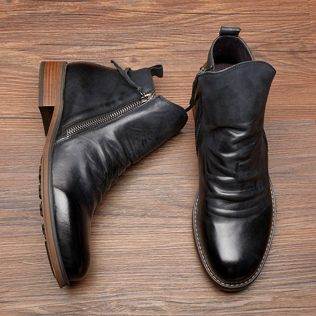 Hugo - Bottes élégantes à fermeture éclair pour toutes les saisons pour hommes