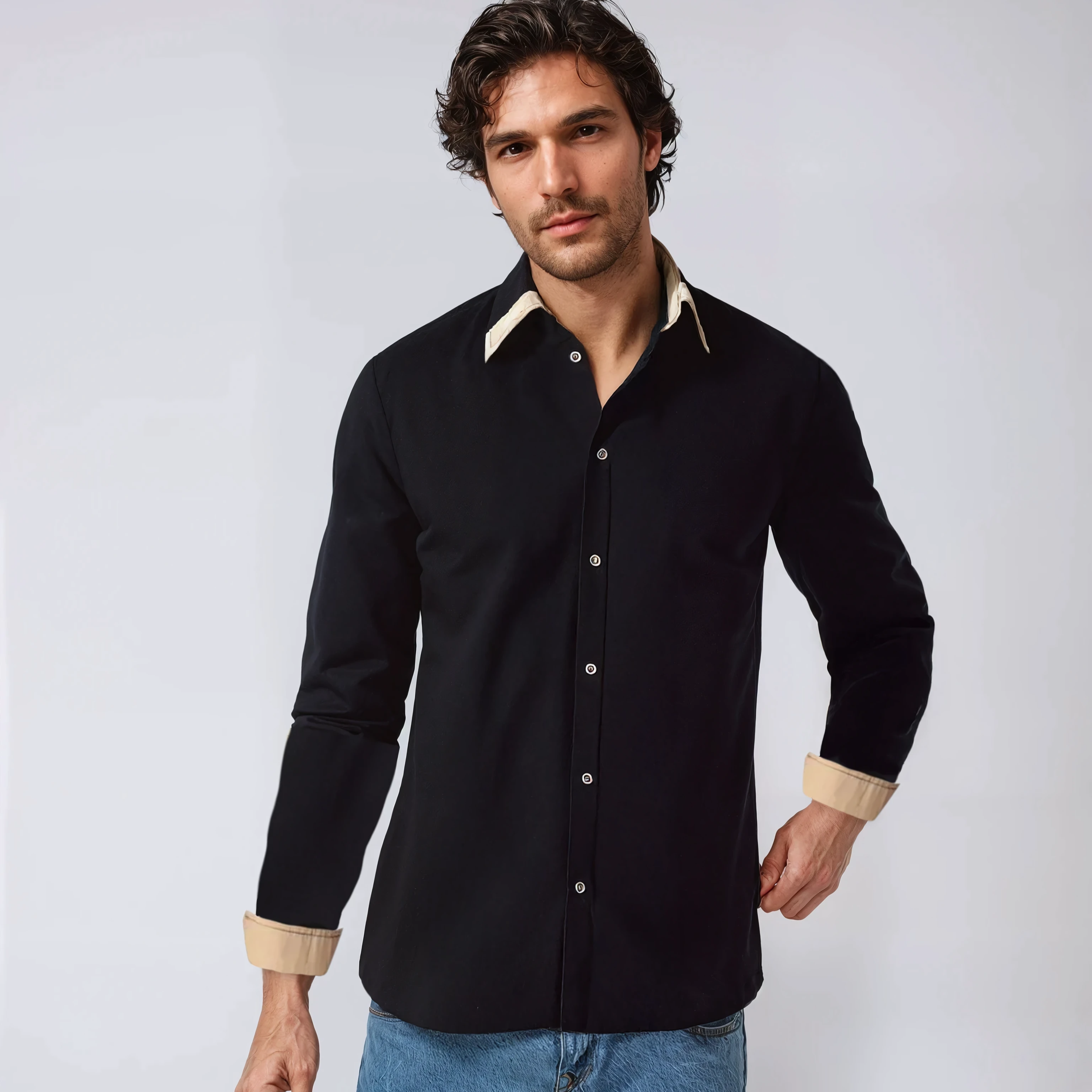 Jayden - Chemise d'automne classique et élégante pour homme