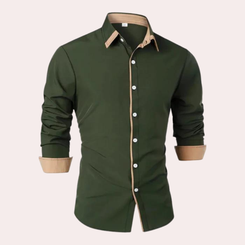 Jayden - Chemise d'automne classique et élégante pour homme