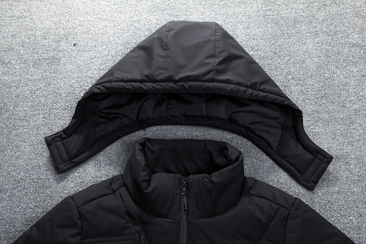 Veste D'Hiver Détachable Très Chaude Avec Capuche