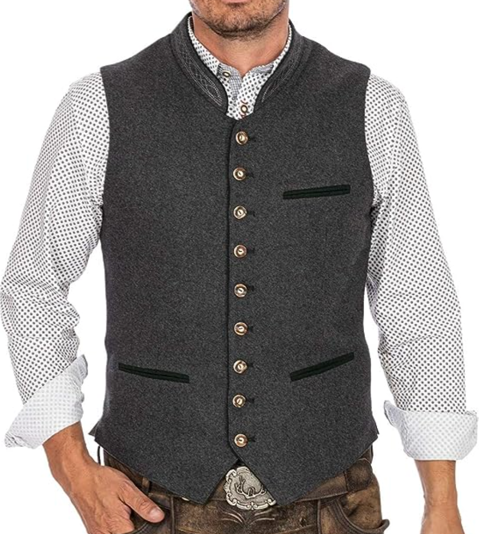 Gilet traditionnel élégant pour homme
