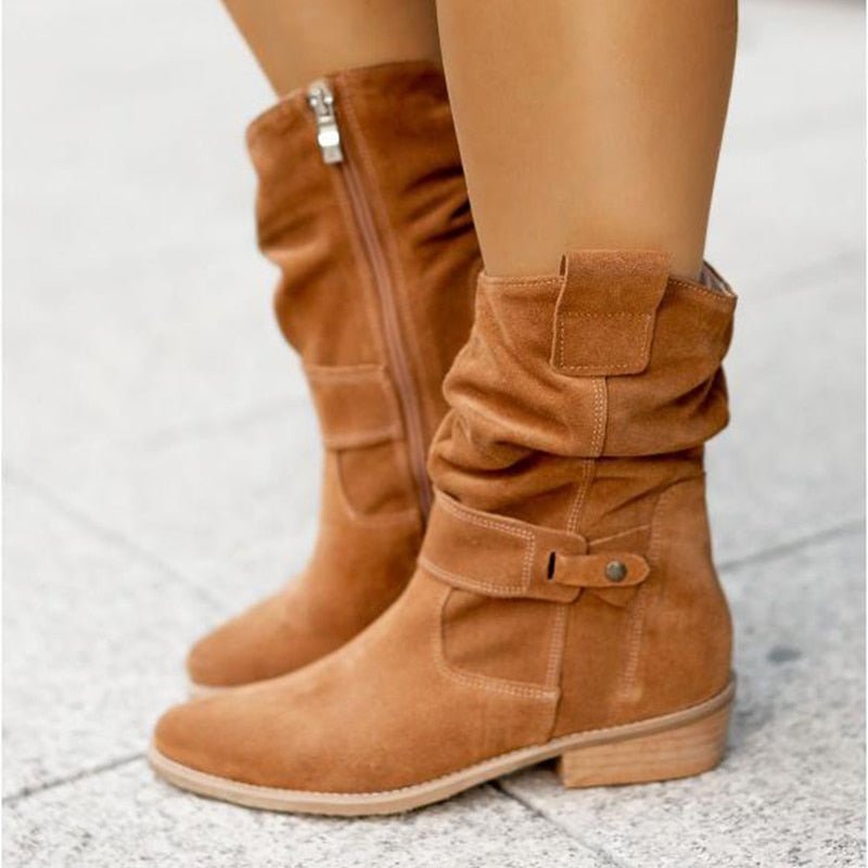 Bottines Gabour pour femmes avec fermeture éclair et petit talon