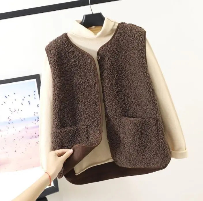 Cassie - Gilet en polaire élégant et polyvalent pour femme