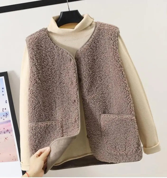 Cassie - Gilet en polaire élégant et polyvalent pour femme