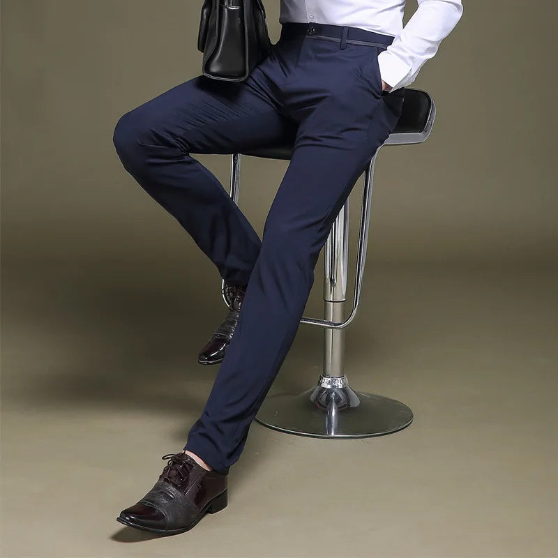 Pantalon de cérémonie extensible pour homme