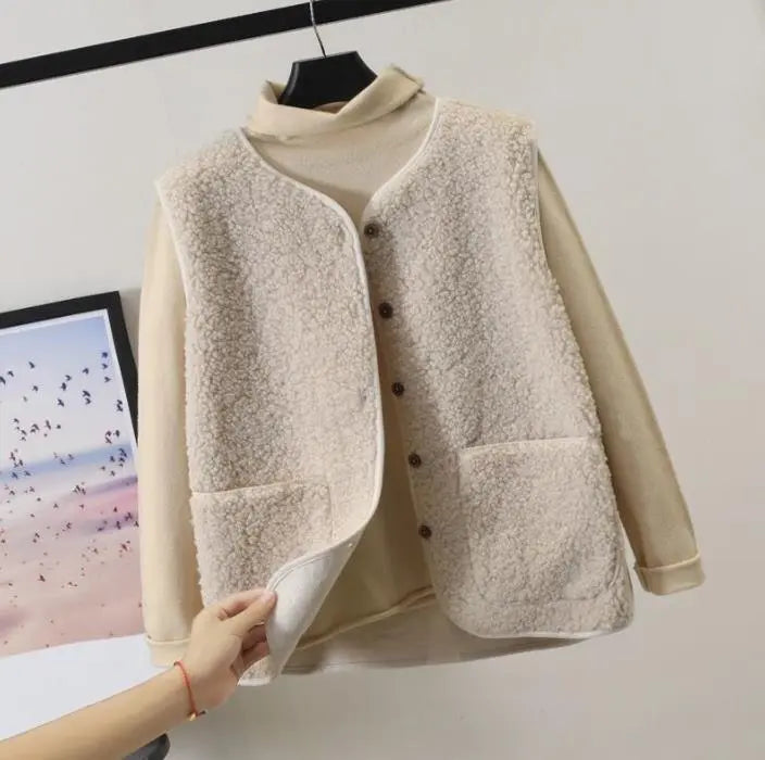 Cassie - Gilet en polaire élégant et polyvalent pour femme