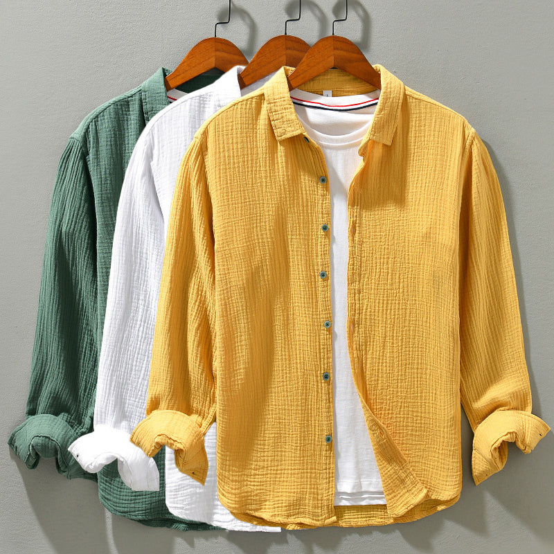 Chemise homme souple et confortable