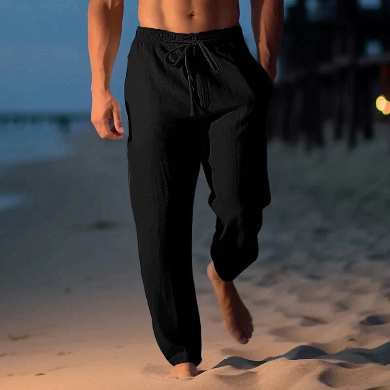 Homer - pantalon en lin tendance pour homme