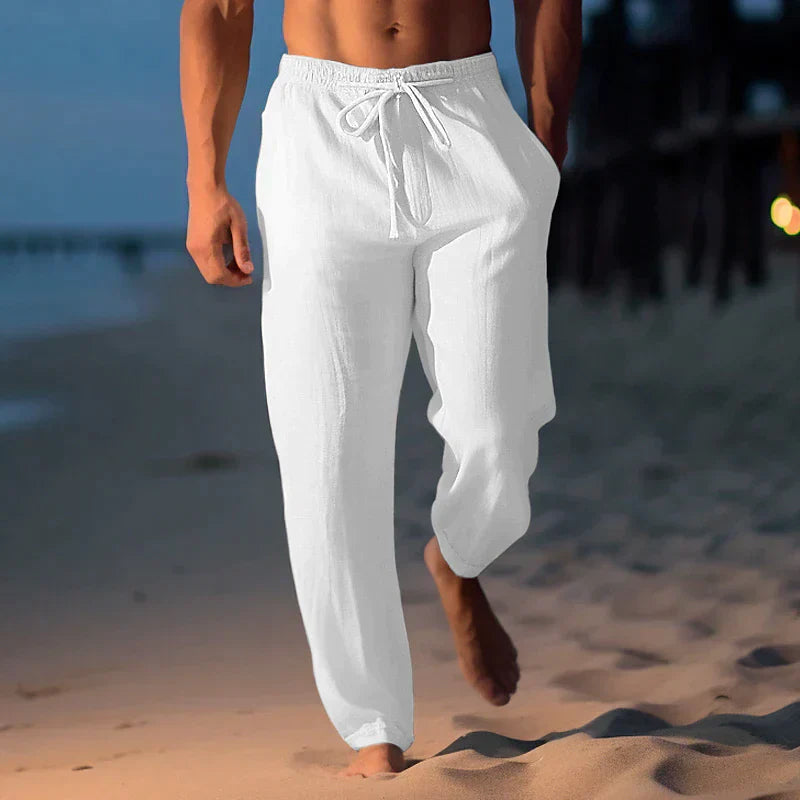 Homer - pantalon en lin tendance pour homme