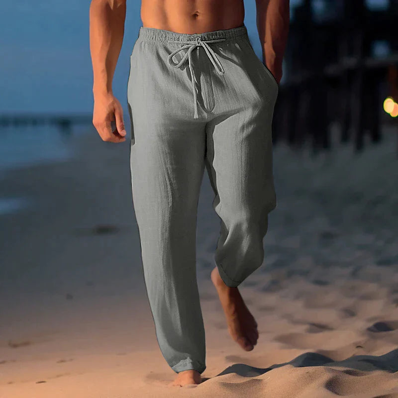 Homer - pantalon en lin tendance pour homme