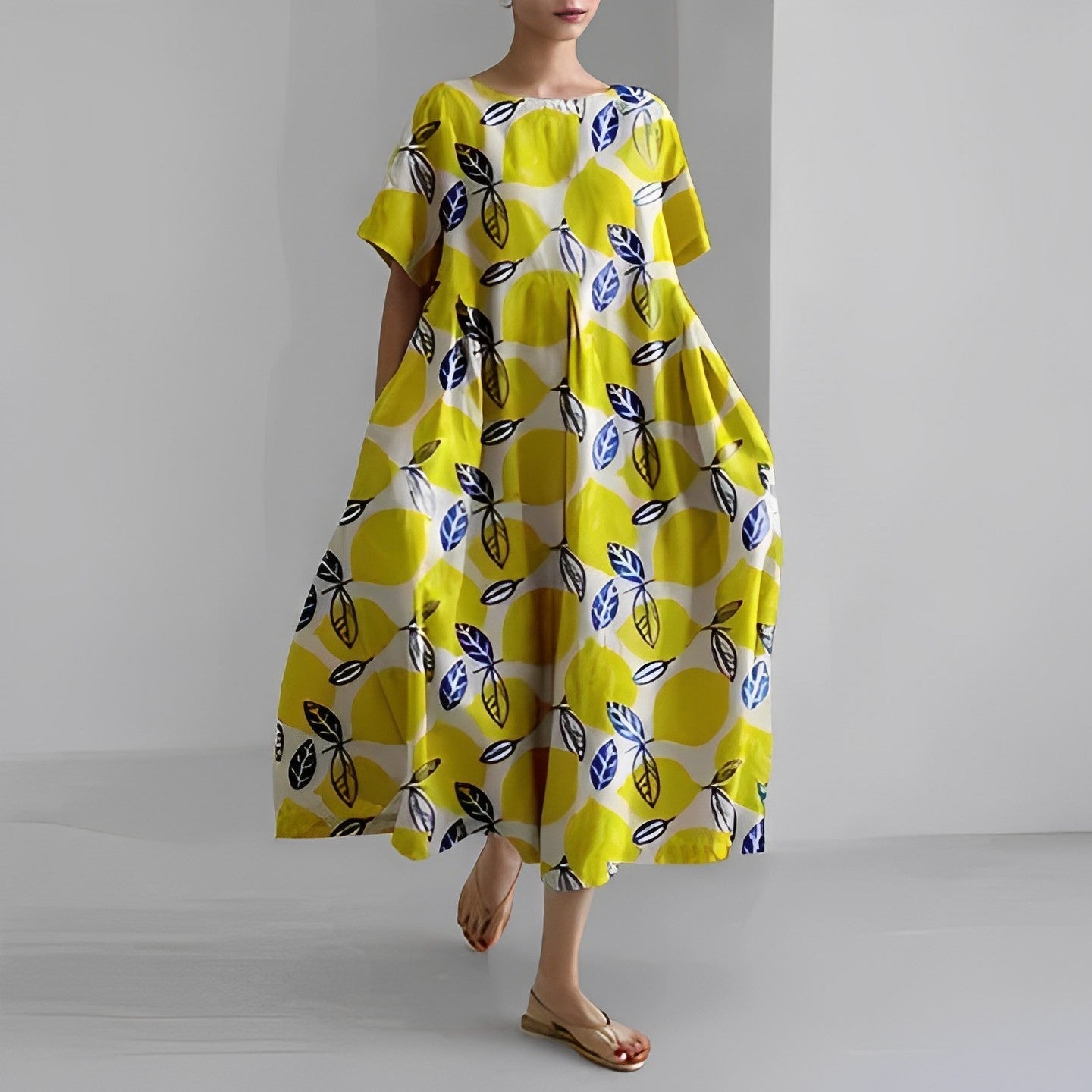 Ronja Lose Robe imprimée