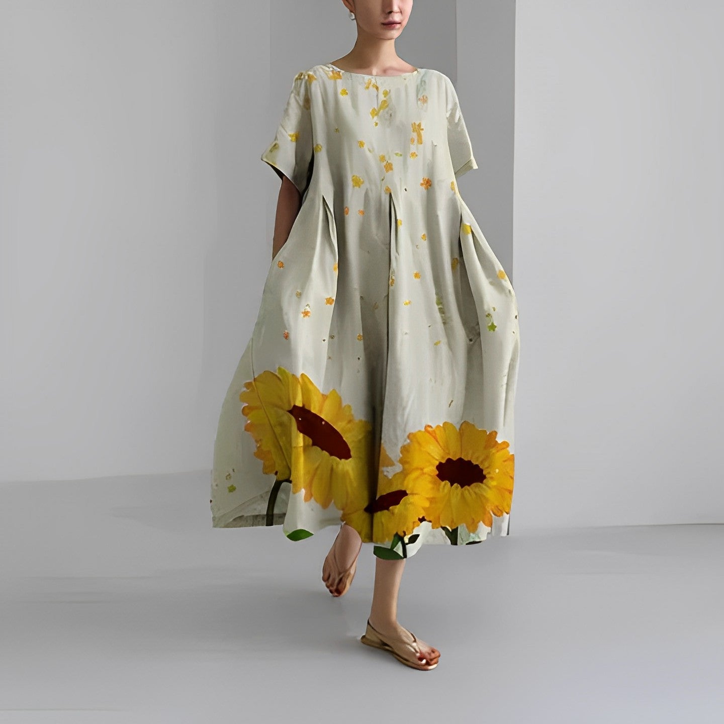 Ronja Lose Robe imprimée