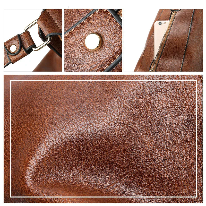 Macy - Grand sac cabas en cuir élégant pour femme