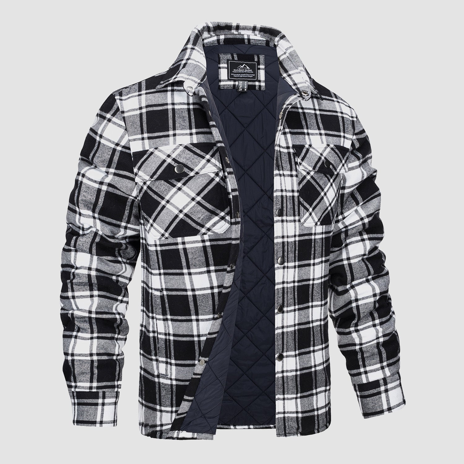Kelvin - Chemise en flanelle épaisse - Décontractée - Style intemporel - Usage quotidien
