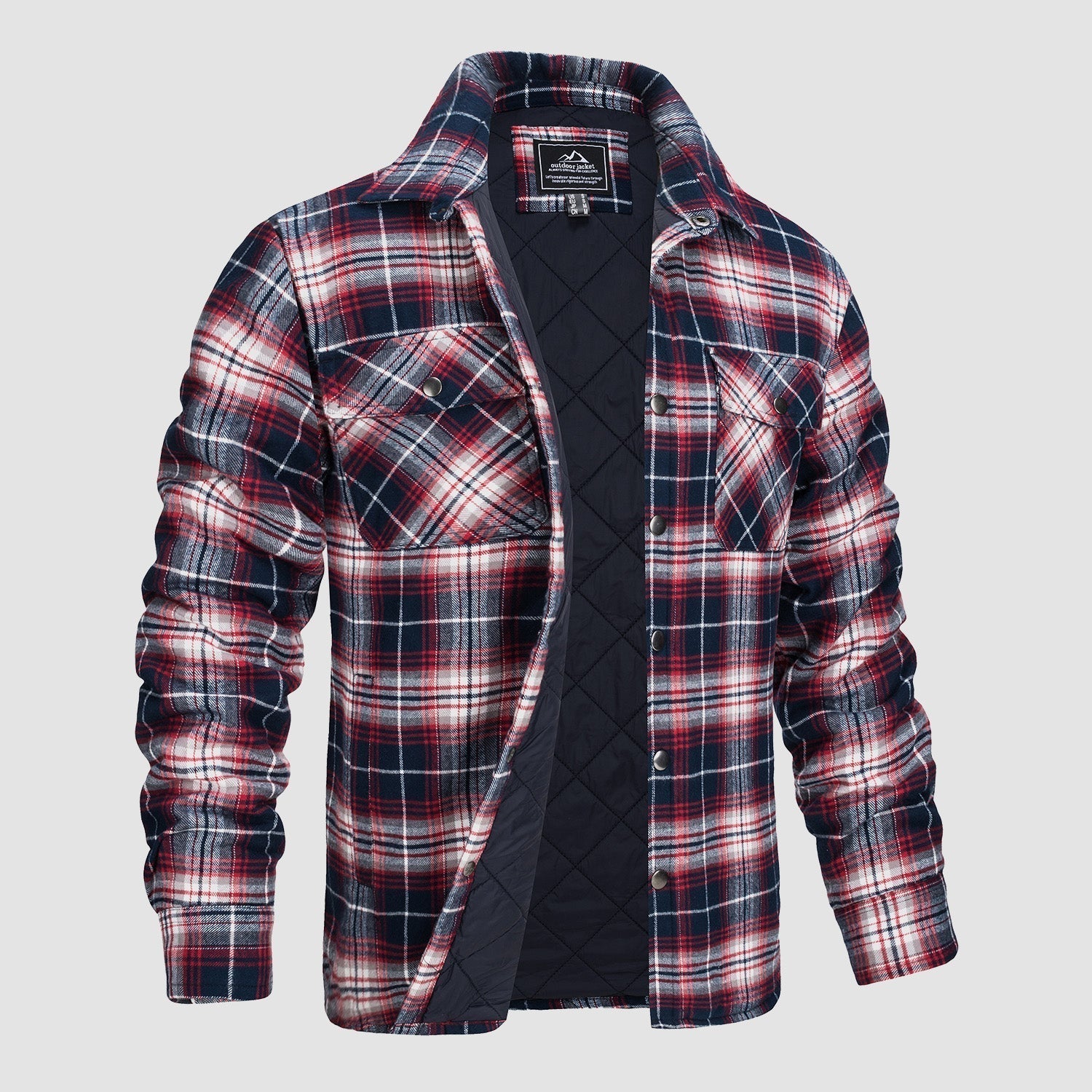 Kelvin - Chemise en flanelle épaisse - Décontractée - Style intemporel - Usage quotidien