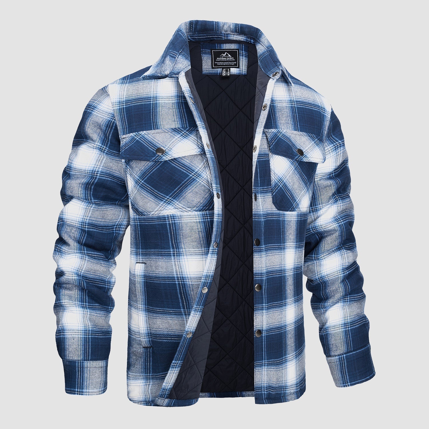 Kelvin - Chemise en flanelle épaisse - Décontractée - Style intemporel - Usage quotidien
