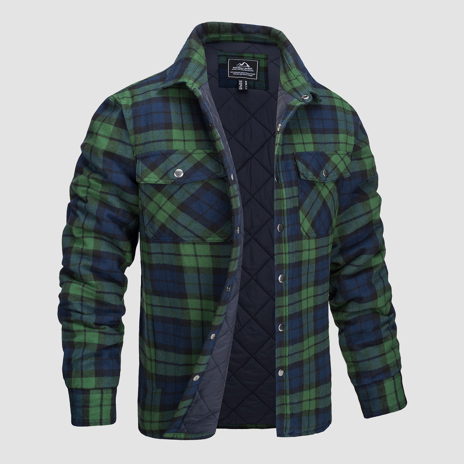Kelvin - Chemise en flanelle épaisse - Décontractée - Style intemporel - Usage quotidien