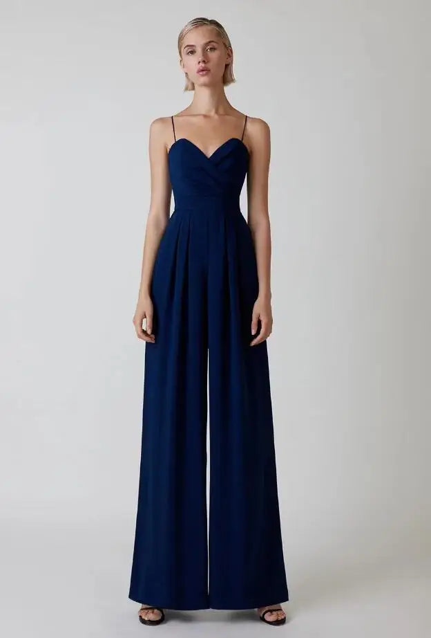 Combinaison élégante sans manches pour femme