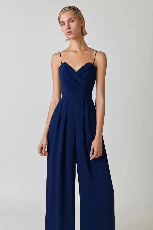 Combinaison élégante sans manches pour femme