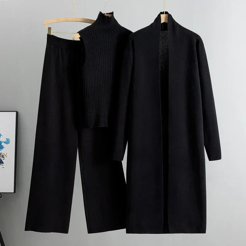 Zara - Ensemble d'hiver trois pièces confortable pour femme