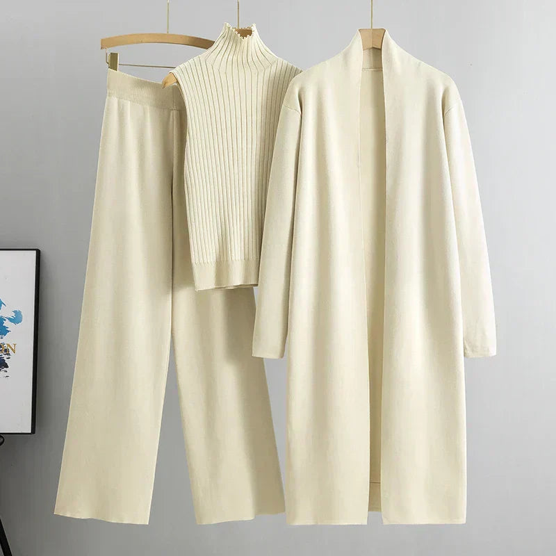 Zara - Ensemble d'hiver trois pièces confortable pour femme
