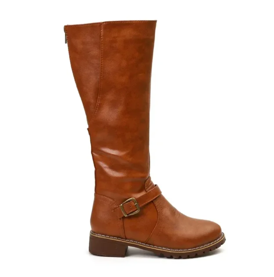 Bottes d'hiver en cuir végétalien décontractées pour femmes | Idéales pour l'hiver et au quotidien