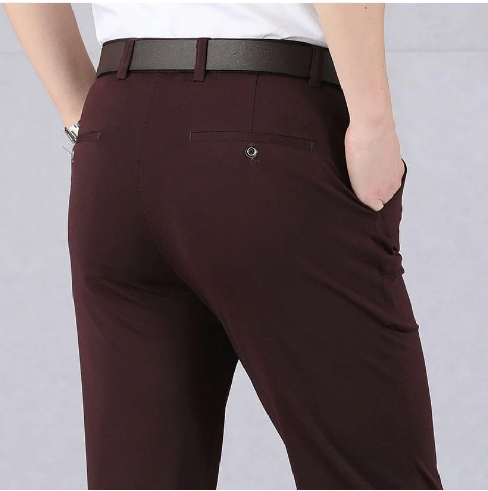 Pantalon de cérémonie extensible pour homme