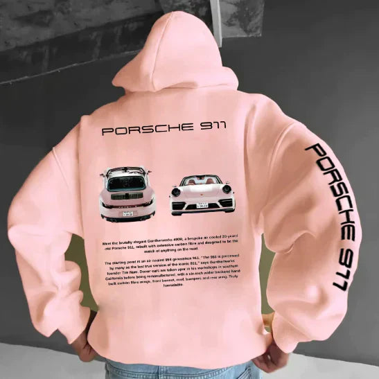 Sweat à capuche de course unisexe oversize | Riley
