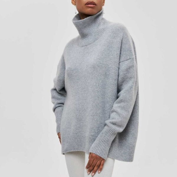 Norah - Pull à col roulé - Classique - pour Femme - Idéal pour l'automne