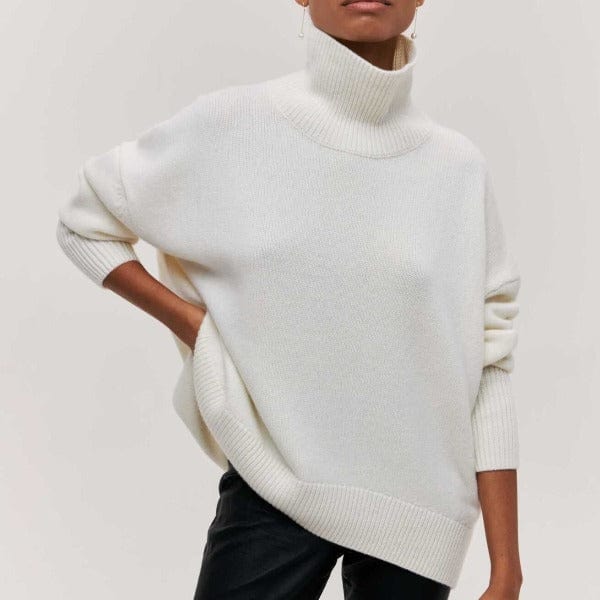 Norah - Pull à col roulé - Classique - pour Femme - Idéal pour l'automne