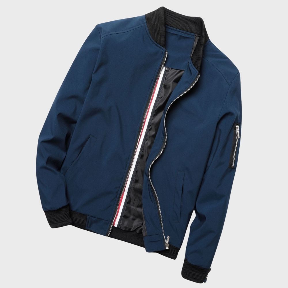 Blouson aviateur toutes saisons pour homme - Léger, respirant et élégant pour un usage quotidien