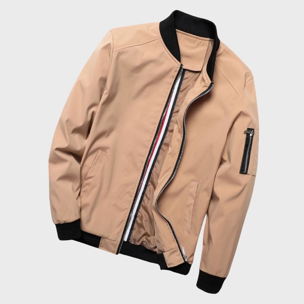 Blouson aviateur toutes saisons pour homme - Léger, respirant et élégant pour un usage quotidien